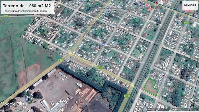 2terreno de 1960 m2