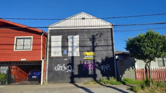 bodega con oficina y servicios en arriendo o venta en temuco