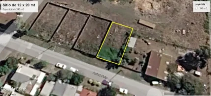 Sitio de 240 metros cuadrados en calle Aníbal Pinto con vista al río Cautín en Lautaro