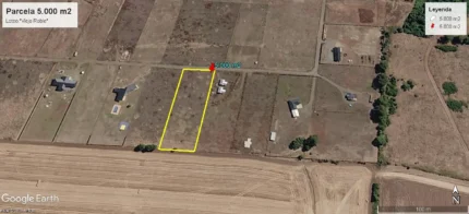 parcela en venta 5.000 ruta 5 sur